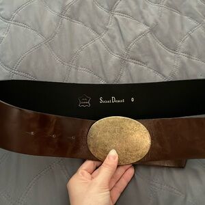 Sigal Dekel size 0 leather belt